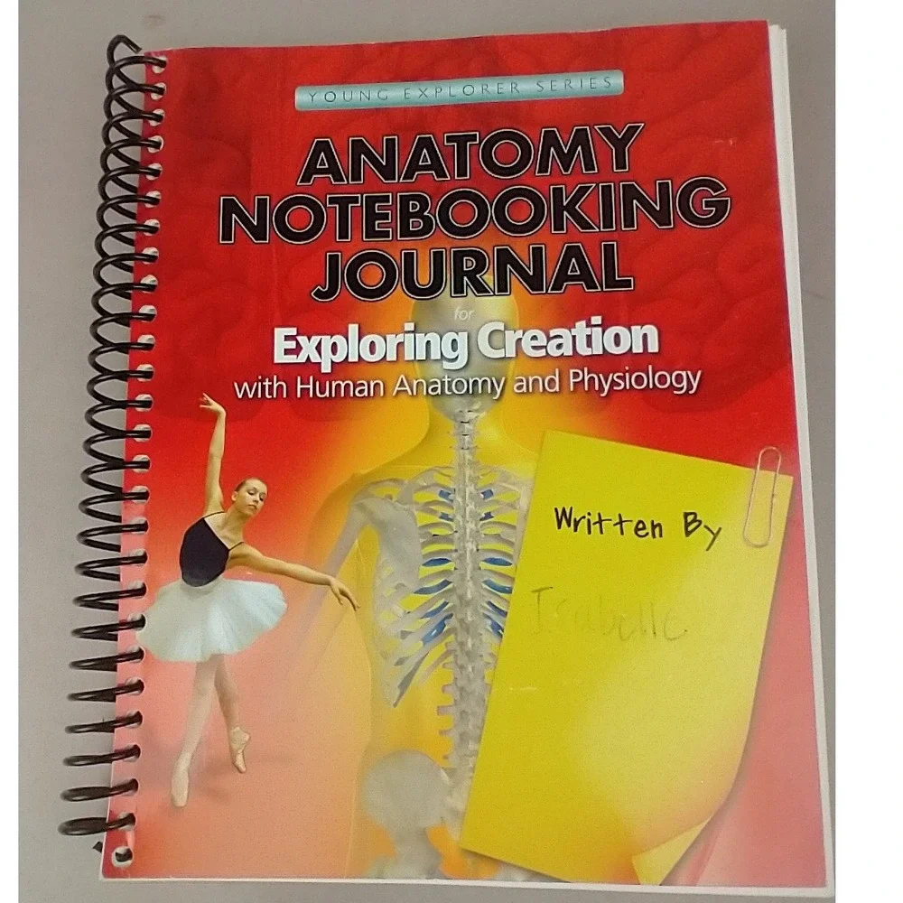 Apologia Exploring Creation Human Anatomy Notebooking Journal Jeannie Fulbright